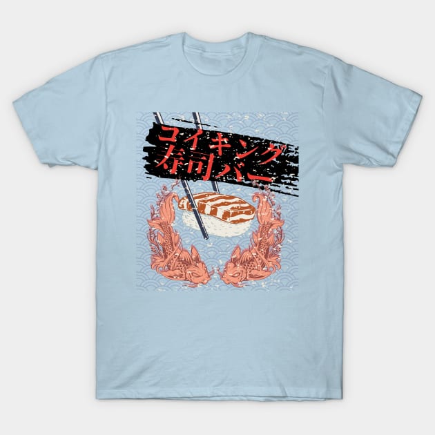 Magi Sushi Bar T-Shirt by NekoLlamas